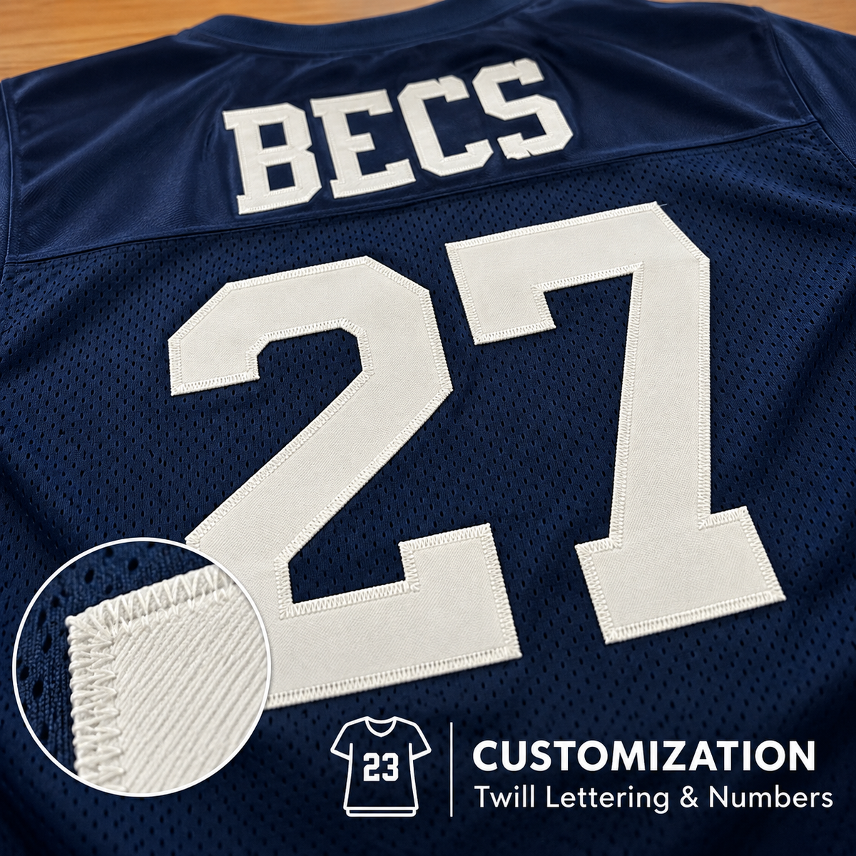 Apparel Name Customization