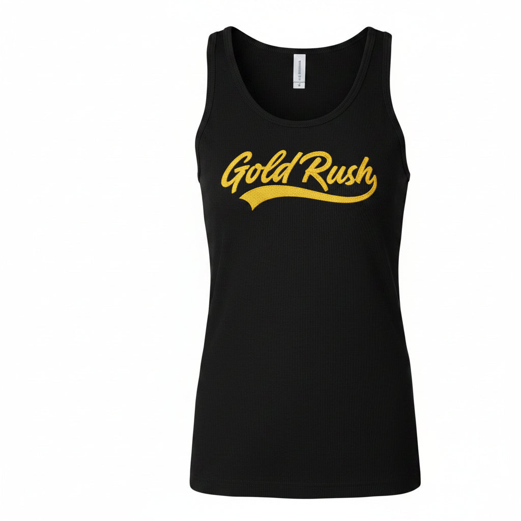 Gold Rush Fitted Tank
