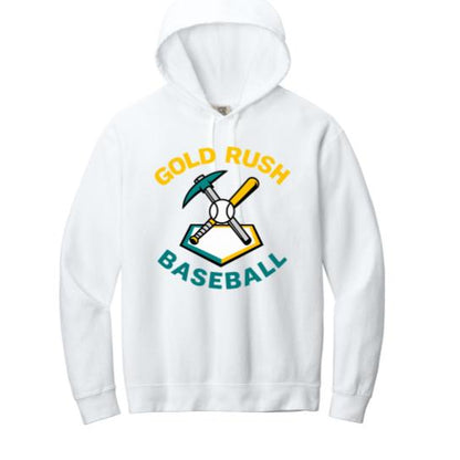 Printed Varsity GOLD RUSH LOGO sweatshirt