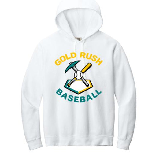 Printed Varsity GOLD RUSH LOGO sweatshirt
