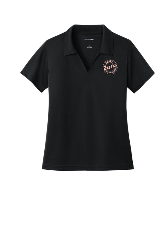 Zzeeks Ladies Custom Embroidered Golf Shirt
