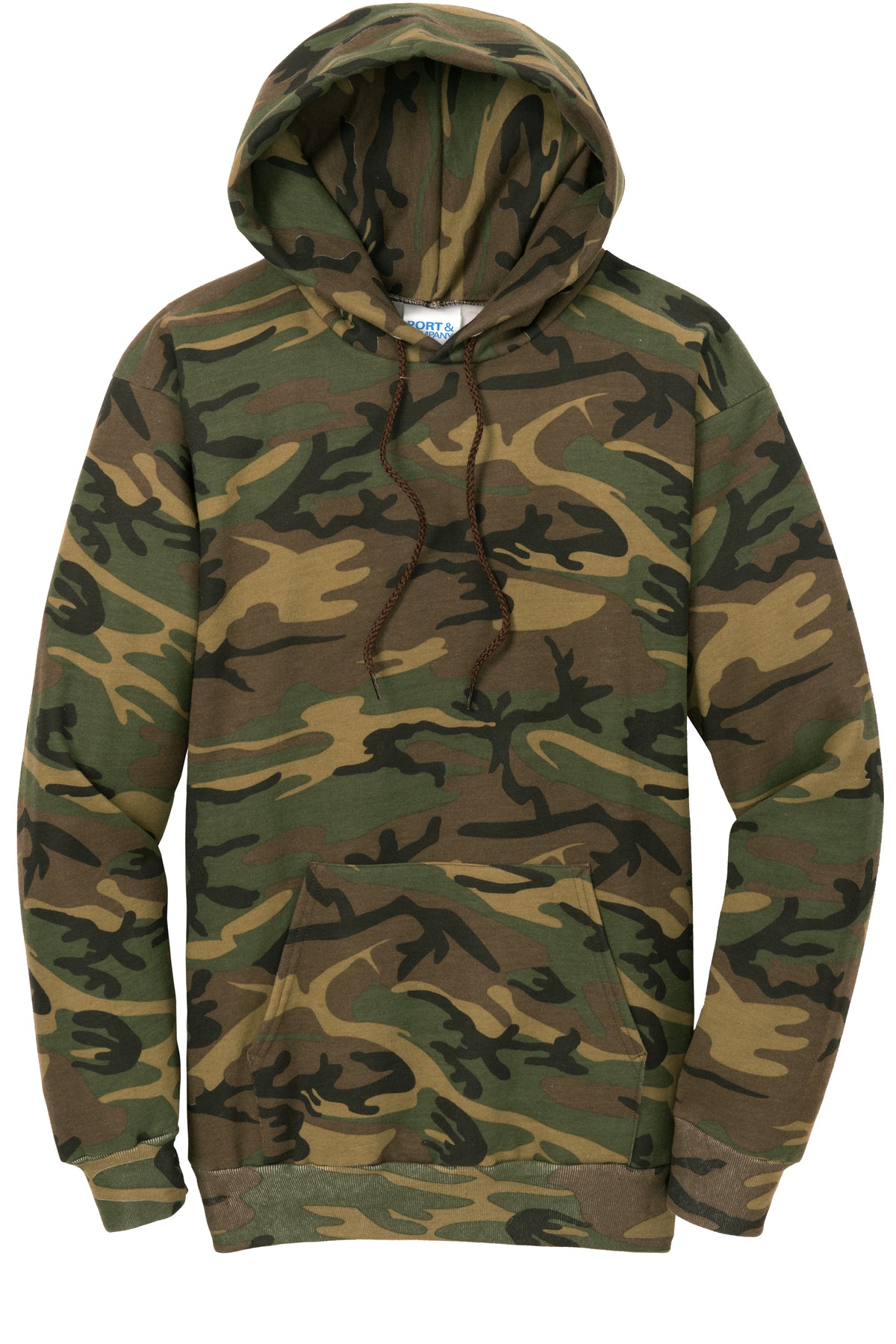 Camo Sweatshirt- Screen Printed