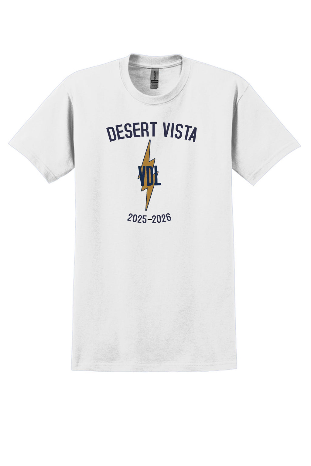 Short Sleeve Tee With 2025 Logo and Name