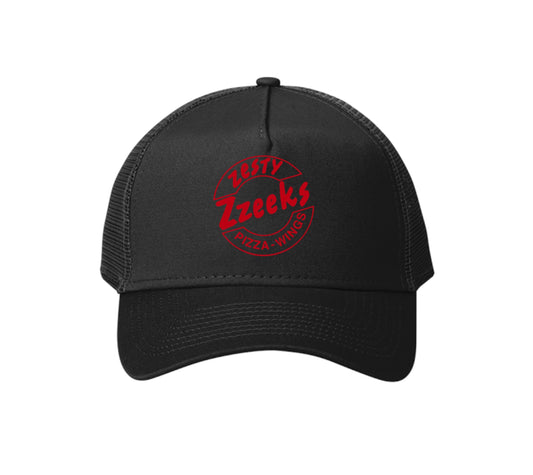 Zzeeks Black Trucker Cap