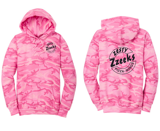 Camo Sweatshirt- Embroidered